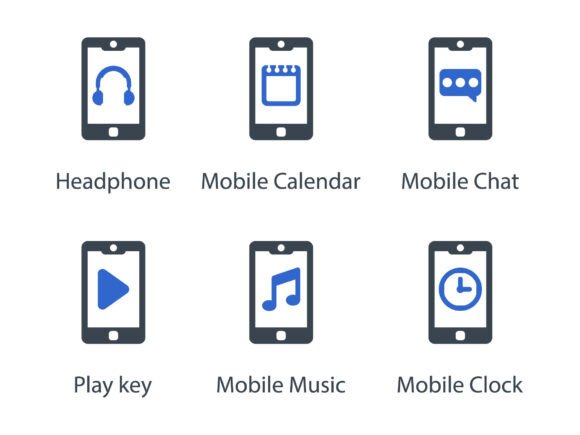An Honest Crafter's Review of the Mobile Function Icon Set 6 Graphics