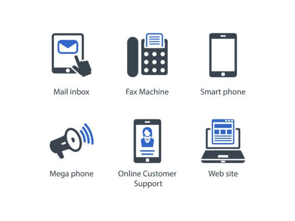 Contact Us Icon Set 8: A Designer's Review