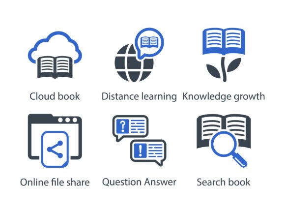Elearning Icon Set 3: A Versatile Design Choice