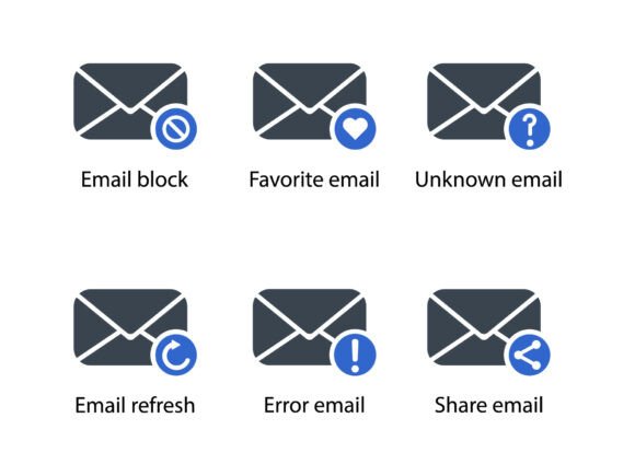 Enhancing Your Blog with Email Icon Set 4 Graphics
