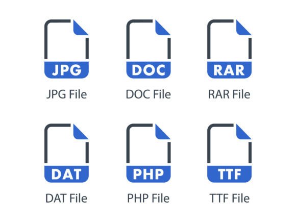 Enhancing Your Design with File Formats Icon Set 7
