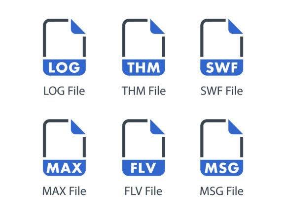 File Formats Icon Set 10: A Versatile Graphics Tool for Publishers