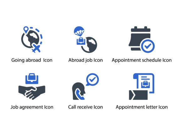 Find Job Interview Icon Set 1: A Versatile Graphics Tool
