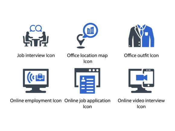 Find Job Interview Icon Set 5: A Designer's Review