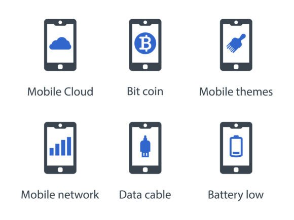 Mobile Function Icon Set 12: A Versatile Graphics Solution