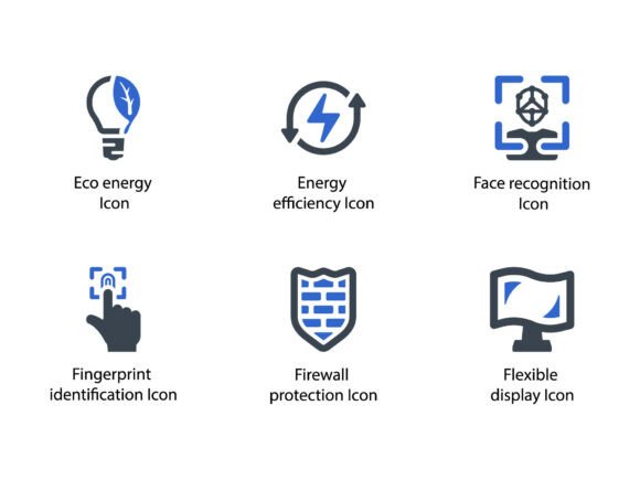 Modern Technologies Icon Set 7: A Versatile Graphics Asset