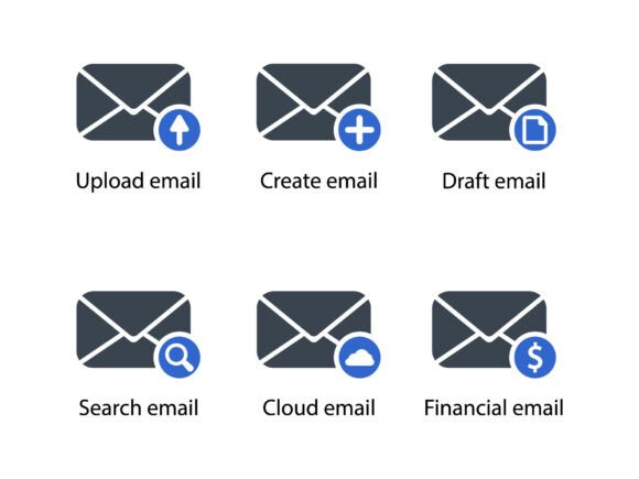 Review: Email Icon Set 2 for Handmade Graphics and Icons