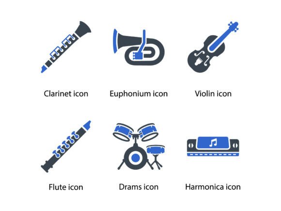 Review: Musical Instrument Icon Set 2 for Branding