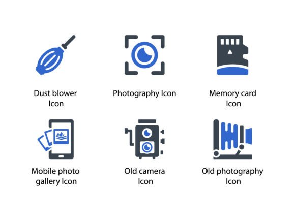 Review: Photography Accessories Icon Set 3 for Local Branding