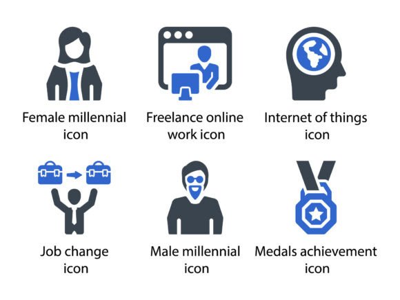 Reviewing Millennials Icon Set 2 for Creative Graphics