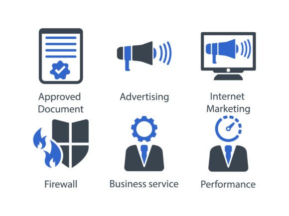 SEO Internet Icon Set 1: A Versatile Graphics Tool for Designers