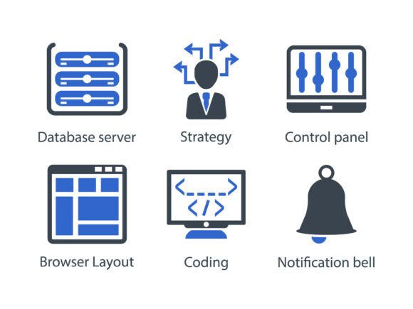 SEO Internet Icon Set 2: A Versatile Graphics Tool for Local Brands